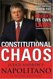 cover of Constitutional Chaos