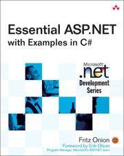 Essential Aspnet With Examples In C