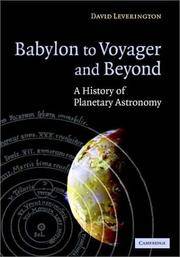 BABYLON TO VOYAGER AND BEYOND