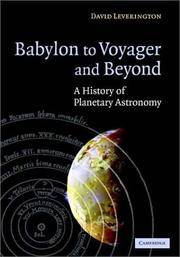 Babylon To Voyager and Beyond