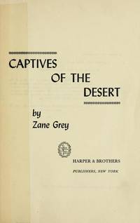 cover of Captives of the Desert