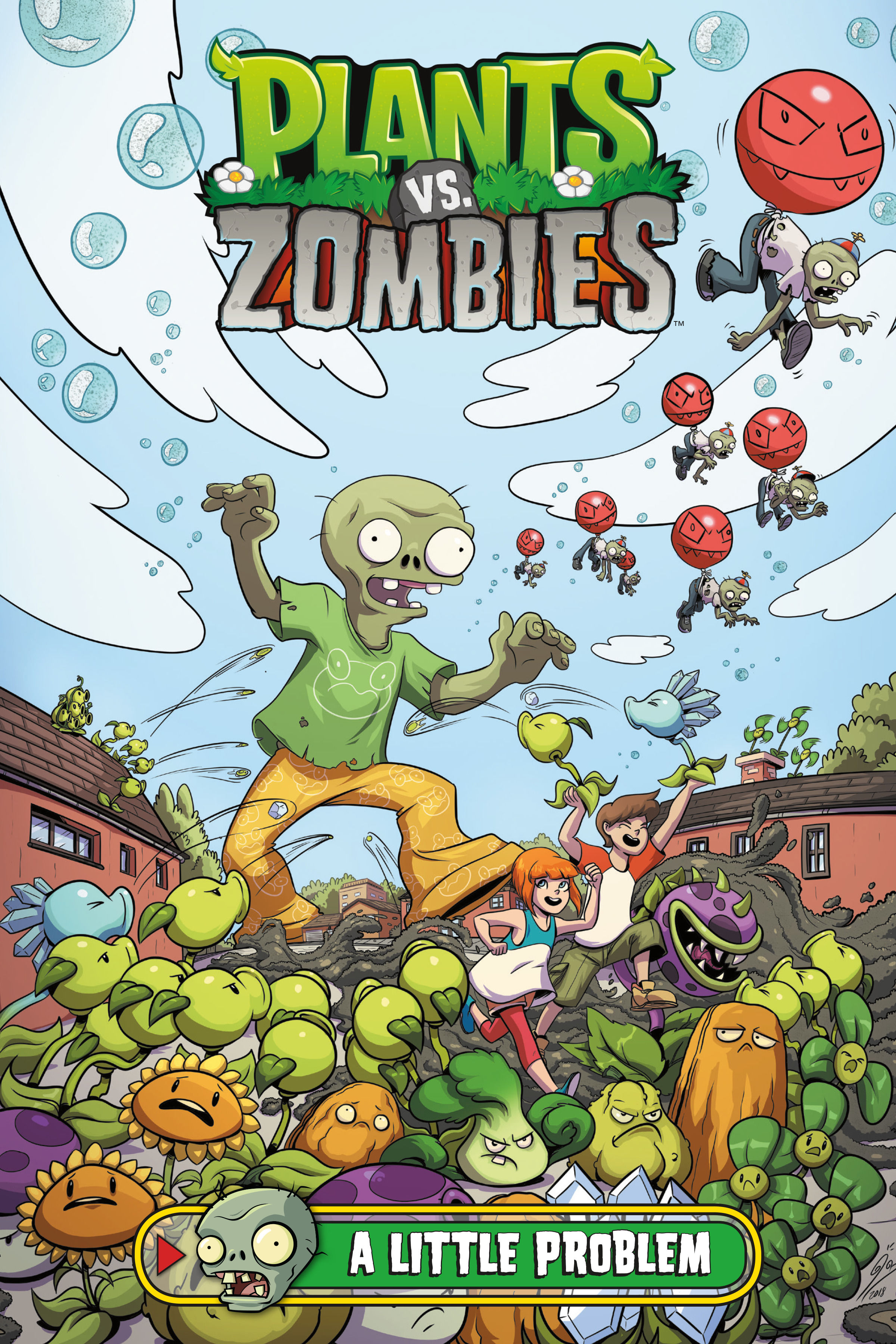 Plants vs. Zombies Volume 14: a Little Problem by Tobin, Paul
