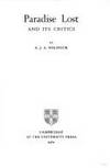 Paradise Lost: And Its Critics