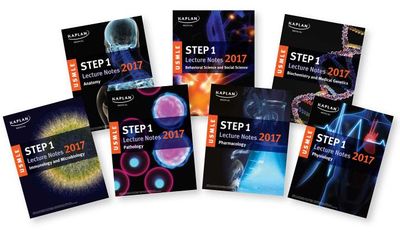 USMLE Step 1 Lecture Notes 2017: 7-Book Set by Kaplan Medical