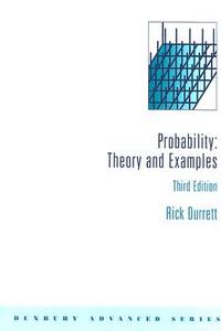 Probability: Theory and Examples de Durrett, Richard