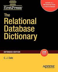 RELATIONAL DATABASE DICTIONARY, EXTENDED EDITION