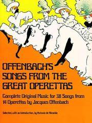 Offenbach's Songs From the Great Operettas