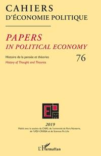Cahiers d'Économie Politique 76: Histoire de la pensée et théories (French Edition)