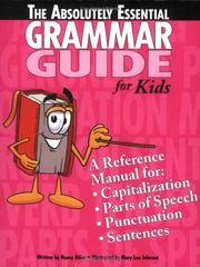 The Absolutely Essential Grammar Guide