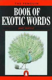 THE PENGUIN BOOK OF EXOTIC WORDS (Penguin Reference Series)