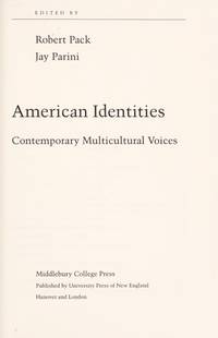 American Identities : Contemporary Multicultural Voices