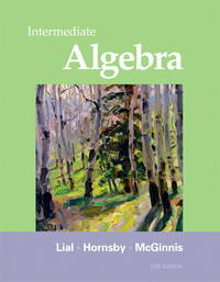 Intermediate Algebra, 11Th/E by Lial / Hornsby / Mcginnis