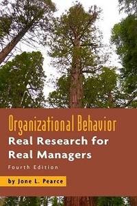 ORGANIZATIONAL BEHAVIOR