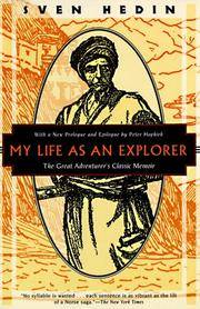 My Life as an Explorer by Hedin, Sven; Prologue and Epilogue by Peter Hopkirk - 1996