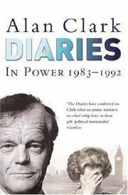 image of Alan Clark Diaries