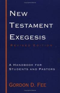 image of New Testament Exegesis: A Handbook for Students and Pastors