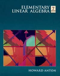 Elementary Linear Algebra (ISBN: 9780471587422)
