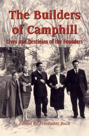 The Builders of Camphill: Lives and Destinies of the Founders