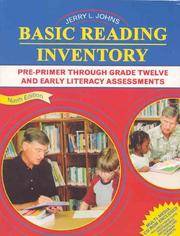 Basic Reading Inventory: Pre-Primer Through Grade Twelve and Early Literacy