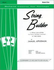 String Builder, Bk 1 : A String Class Method (for Class or Individual Instruction) - Violin