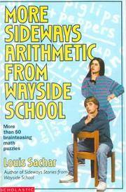 image of More Sideways Arithmetic From Wayside School (Turtleback School & Library Binding Edition)