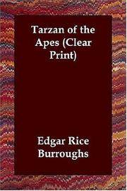 image of Tarzan of the Apes (Clear Print)