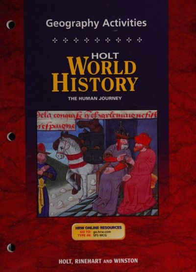 Holt World History Textbook The Human Journey