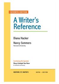 cover of Writer's Reference