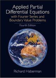 Applied Partial Differential Equations