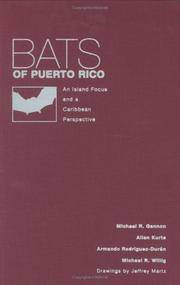 Bats of Puerto Rico: an Island Focus and a Caribbean Perspective