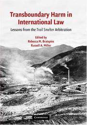 Transboundary Harm In International Law