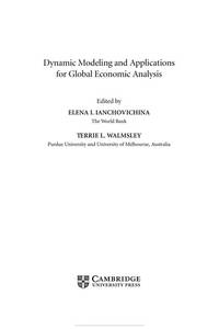 Dynamic Modeling and Applications for Global Economic Analysis