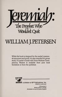 Jeremiah the Prophet Who Wouldn't Quit