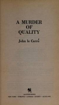 cover of A Murder of Quality