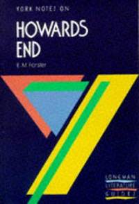 York Notes on Howard&#039;s End By E.M. Forster Pb de Caroline MacDonogh - 1984-04-01