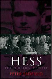 image of Hess: The Fuhrer's Disciple