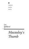 Macauley&#039;s Thumb (Iowa Short Fiction Award) by Lex Williford - 1994-01-01