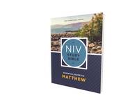 Niv Study Bible Essential Guide To Matthew, Paperback, Red Letter, Comfort Print