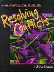 RESOLVING CONFLICTS A HANDBOOK SE 96C