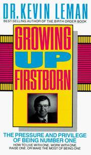GROWING UP FIRSTBORN
