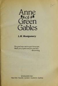 Anne Of Green Gables