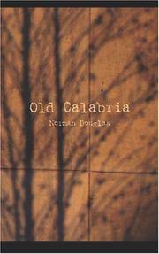cover of Old Calabria