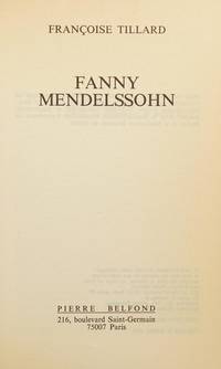 Fanny Mendelssohn (Collection Voix) (French Edition)