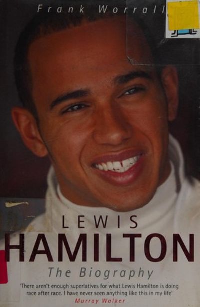 Lewis Hamilton: The Biography by Frank Worrall Hardback 10/01