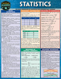 Statistics: Parameters, Variables, Intervals, Proportions (Quick Study Academic)