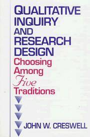 Qualitative Inquiry and Research Design Choosing John Creswell