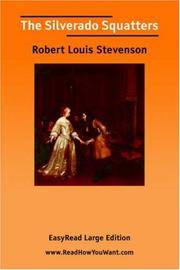 cover of The Silverado Squatters: Easyread Large Edition