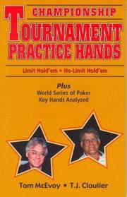 Championship Tournament Practice Hands Limit Hold 'em,No Limit Hold'em