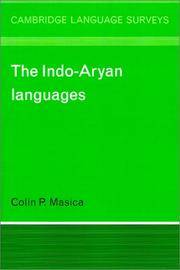 The Indo-Aryan Languages