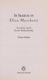 image of In Search of Elisa Marchetti
